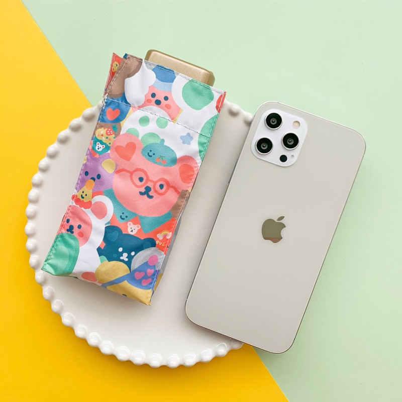 Dù Mini Siêu Nhẹ Bỏ Túi 15cm