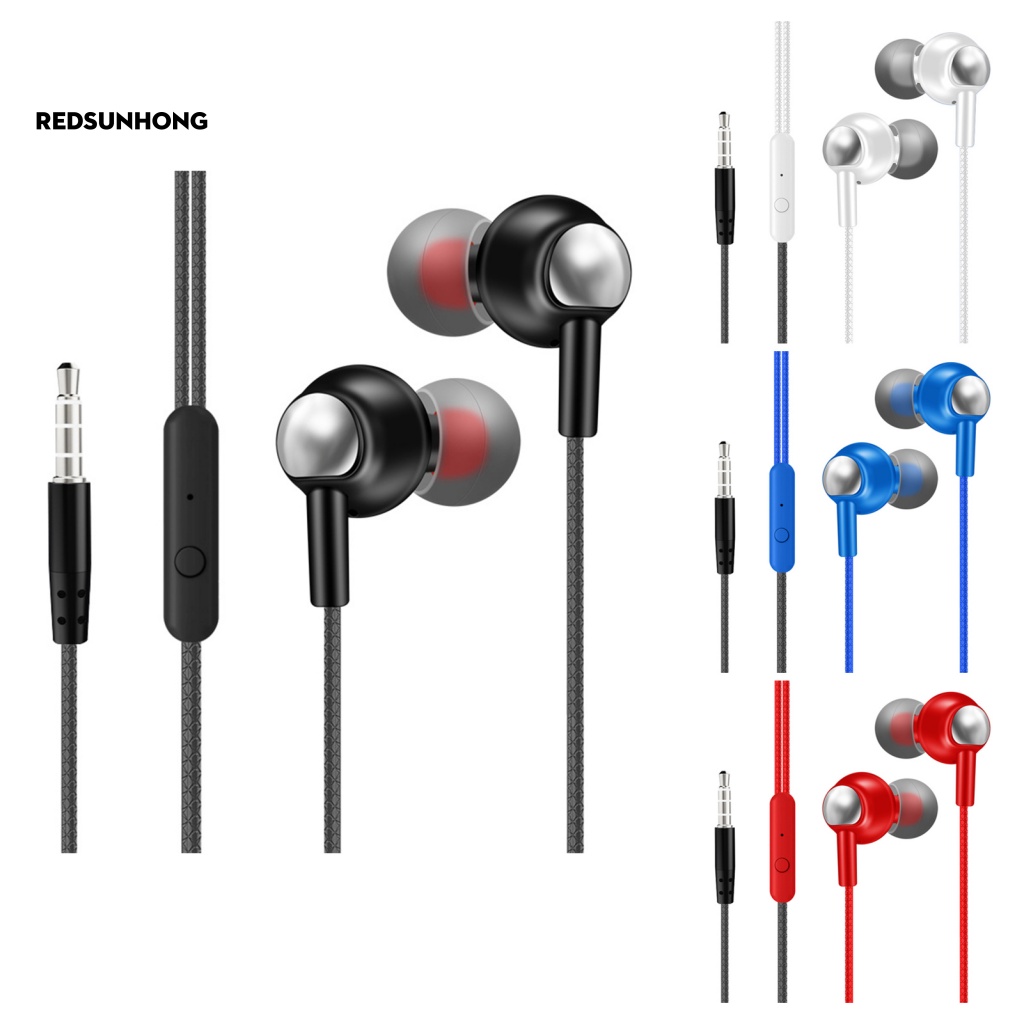 Tai Nghe Nhét Tai RSH.z Trọng Lượng Nhẹ 3.5mm Giảm Tiếng Ồn Dành Cho Thể Thao Chạy Bộ