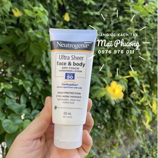 Kem chống nắng – Neutrogena Ultra Sheer Dry của Úc