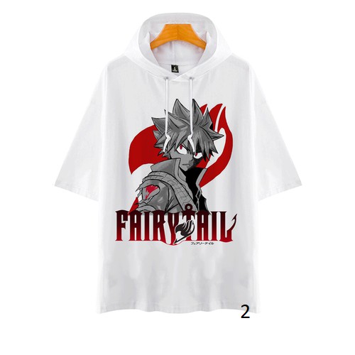 Áo Hoodie Tay Lửng Fairy Tail - Áo Thun Anime