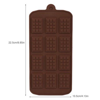 Khuôn silicon 12 miếng Socola