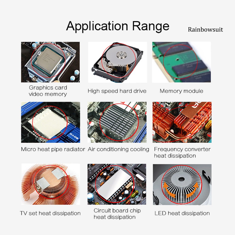 Keo Tản Nhiệt Rb-Hy510 10 / 25g 1.93w Cho Cpu Gpu