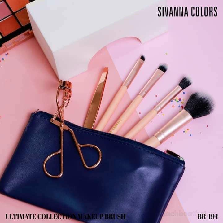 Bộ cọ trang điểm SIVANNA COLORS Ultimate Collection