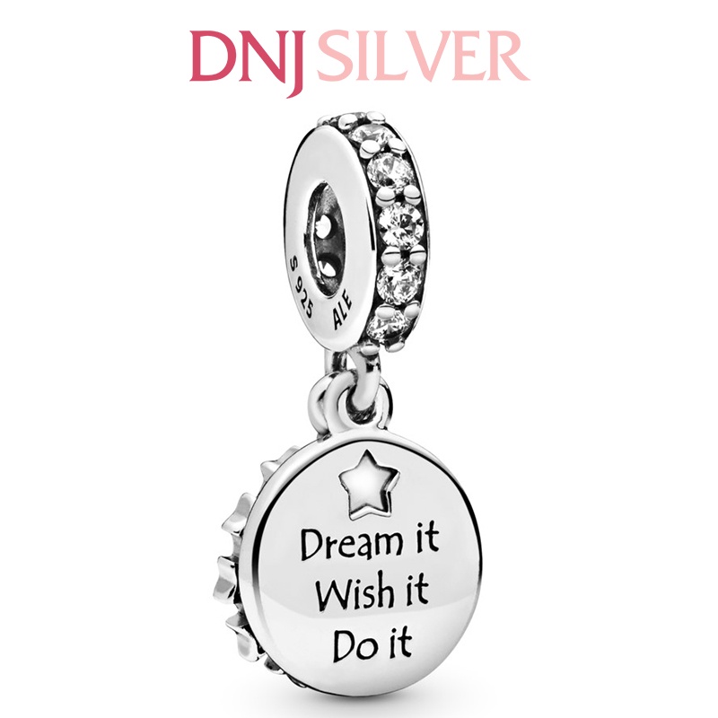 Charm bạc 925 cao cấp, hàng chuẩn bạc - Charm Inspirational Stars thích hợp để mix vòng tay charm - DN174