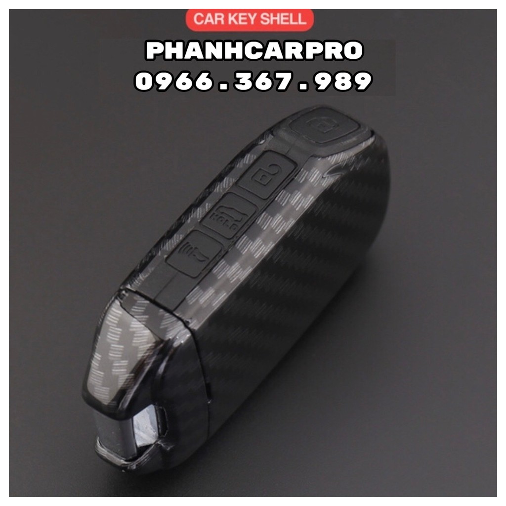Ốp khóa Carbon ô tô KIA Cerato, K3, Optima, K5, Rio