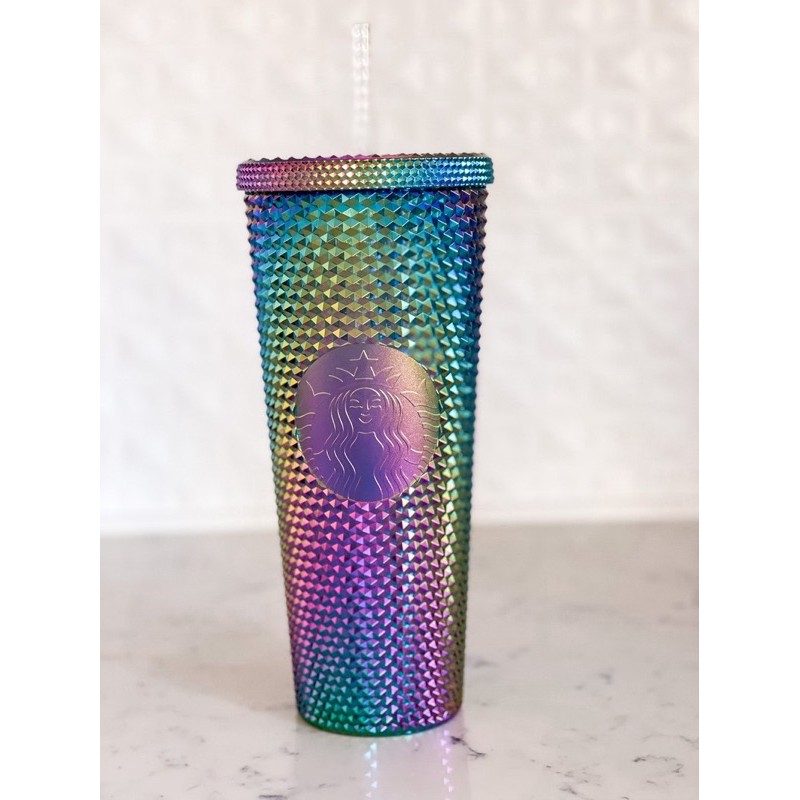 [CHÍNH HÃNG] Ly Oil Slick Studded Starbucks China 24oz