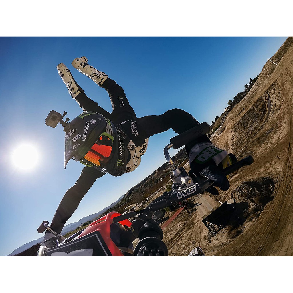 Túi phụ kiện gopro gắn mũ bảo hiểm, gắn dây đeo ngực chính hãng