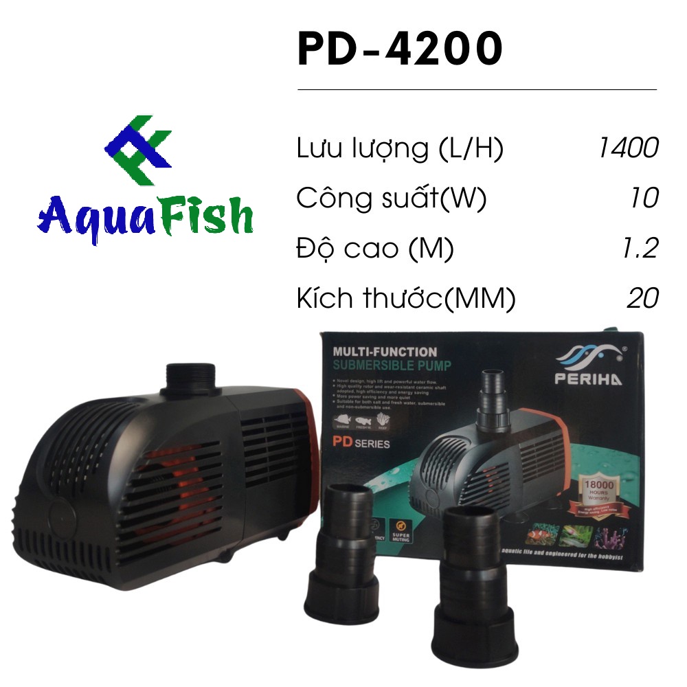 Máy bơm Periha PD 4200, 5200, 6200, 7200 thế hệ mới chuyên