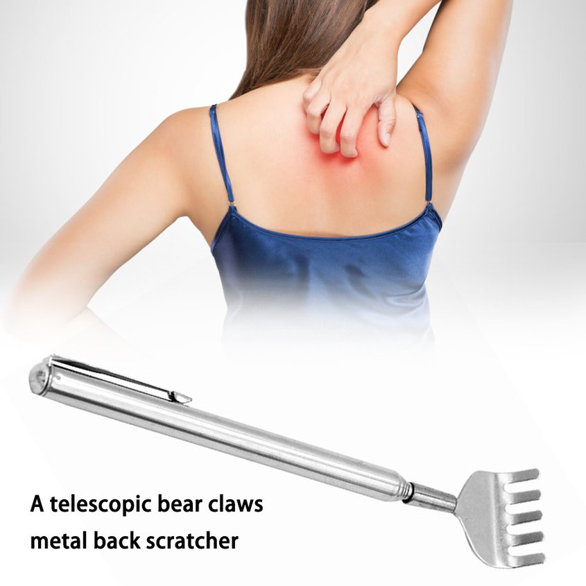 Dụng cụ gãi lưng bằng thép không gỉ