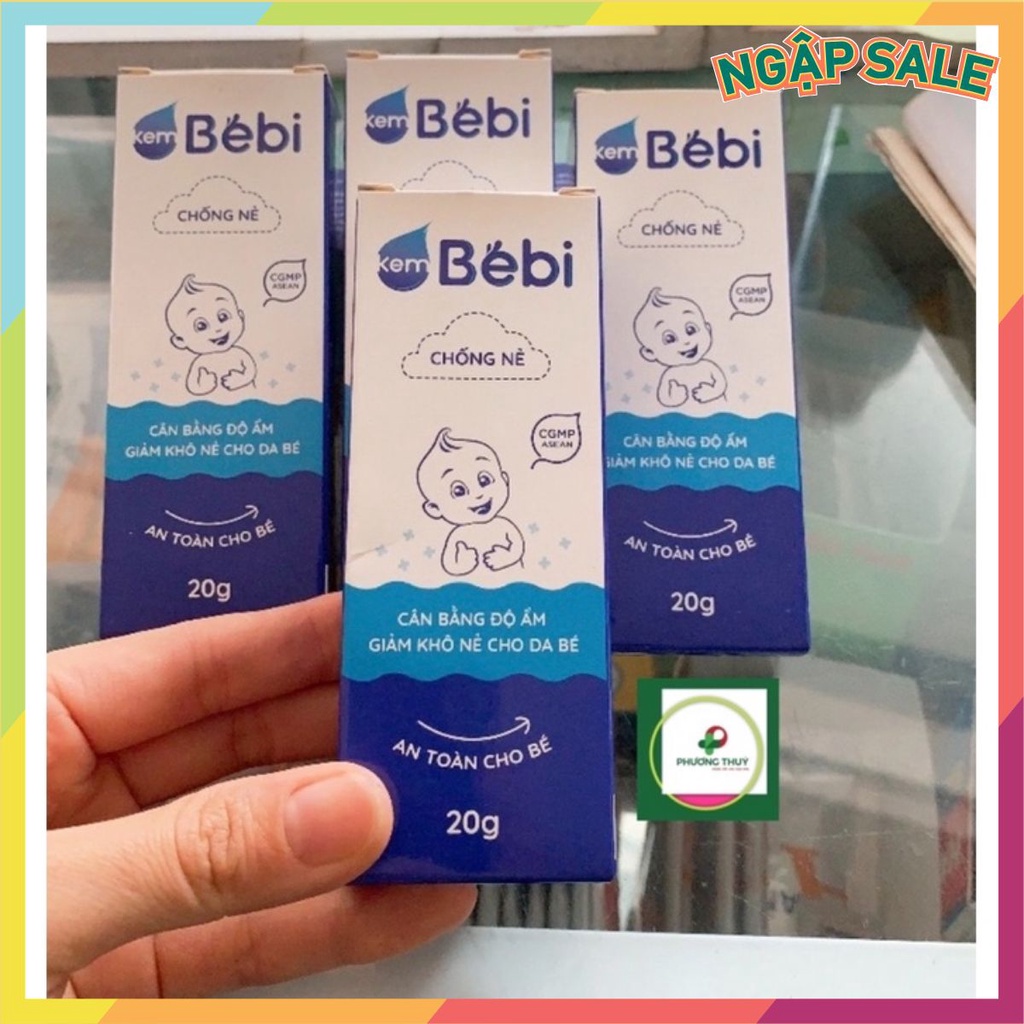 KEM BEBI CHỐNG NẺ_CÂN BẰNG ĐỘ ẨM _AN TOÀN CHO BÉ