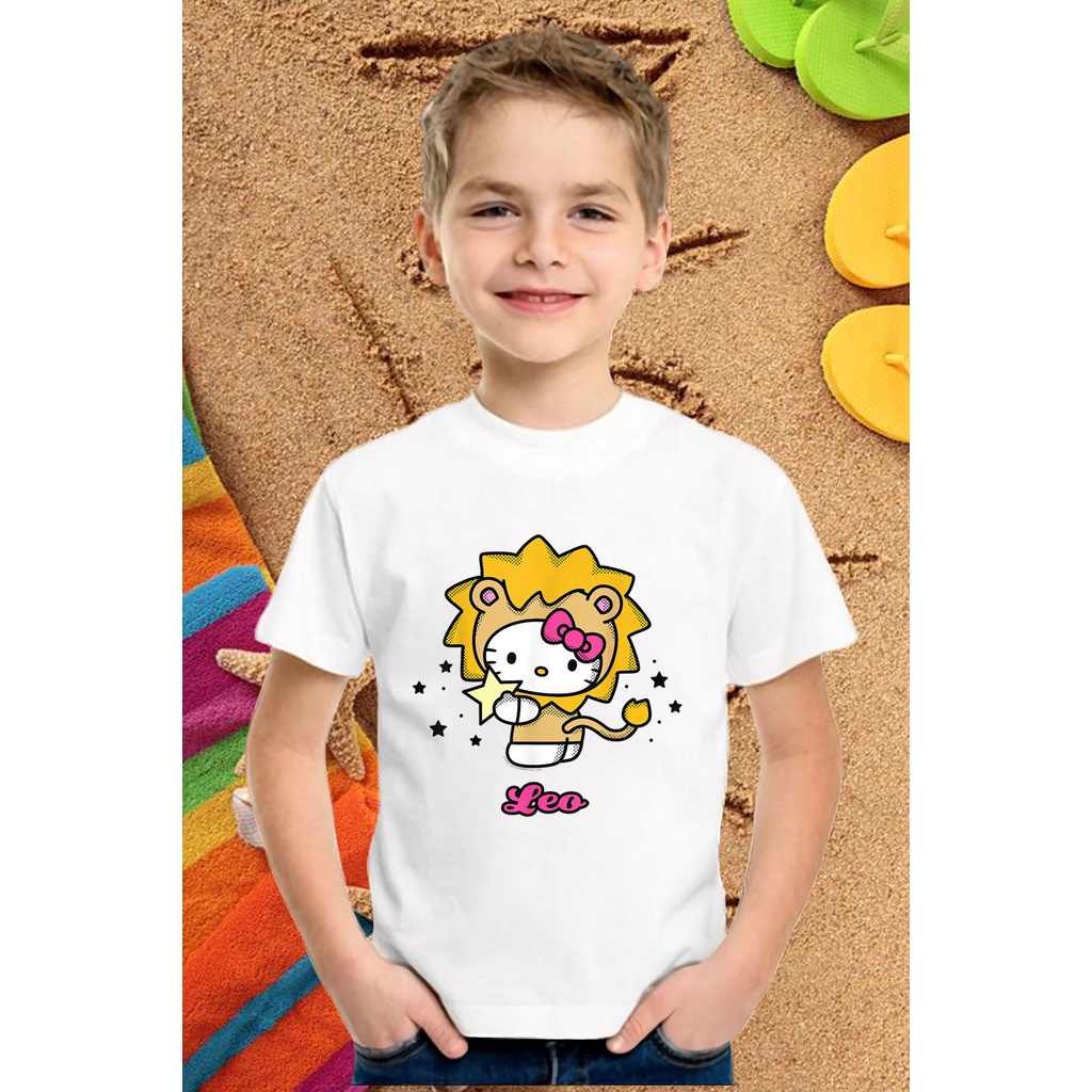 ÁO PHÔNG BÉ TRAI-BÉ GÁI HELLO KITTY IN HÌNH HOẠT HÌNH ĐÁNG YÊU GIÁ RẺ CHƯA TỪNG CÓ CÓ ĐỦ SIZE - 4103