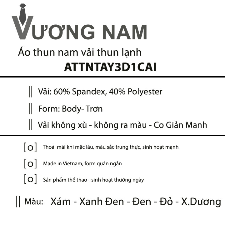 Áo thun nam thể thao thun lạnh dập vân chìm