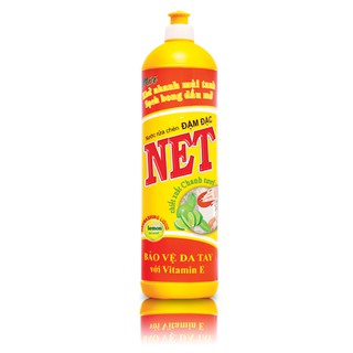 Nước rửa chén đậm đặc NET hương chanh chai 400g