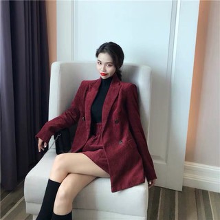 (Order) Có tách set áo blazer, chân váy, quần (kèm ảnh thật)