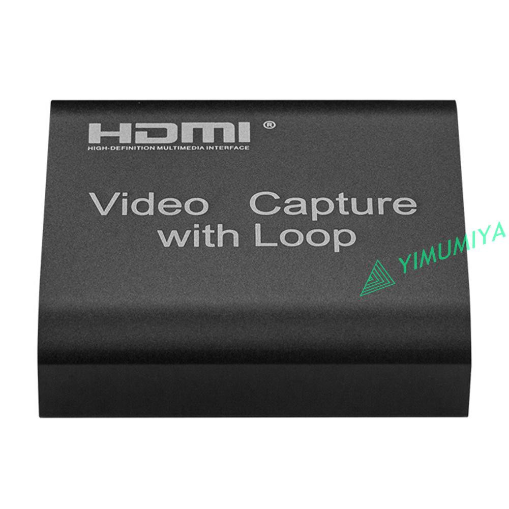 Card Ghi Hình Yi 1080p 4k Hdmi-Comp Cho Đầu Thu Usb 2.0