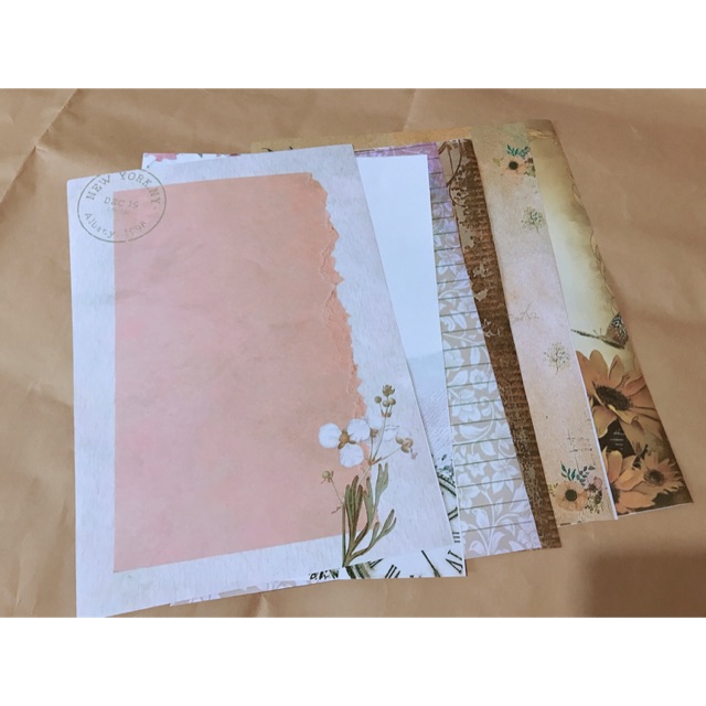 Giấy viết thư vintage