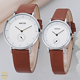 Đồng Hồ Nữ Kezzi 1080 Dây Da (Mua 1 đồng hồ TẶNG 1 vòng tay)