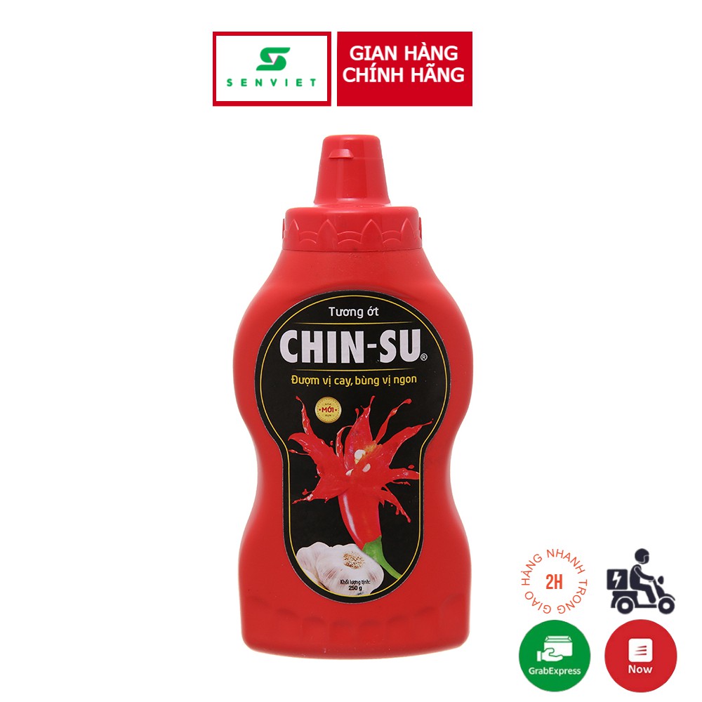 Tương ớt Chinsu chai 250g - Đượm vị cay, bùng vị ngon