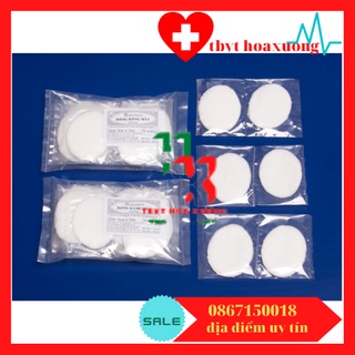 [ Hàng Cao Cấp ] Bông Băng Mắt Bảo Thạch 5X7CM Bảo Vệ Mắt Sau Phẩu Thuật Goi 10 Cái