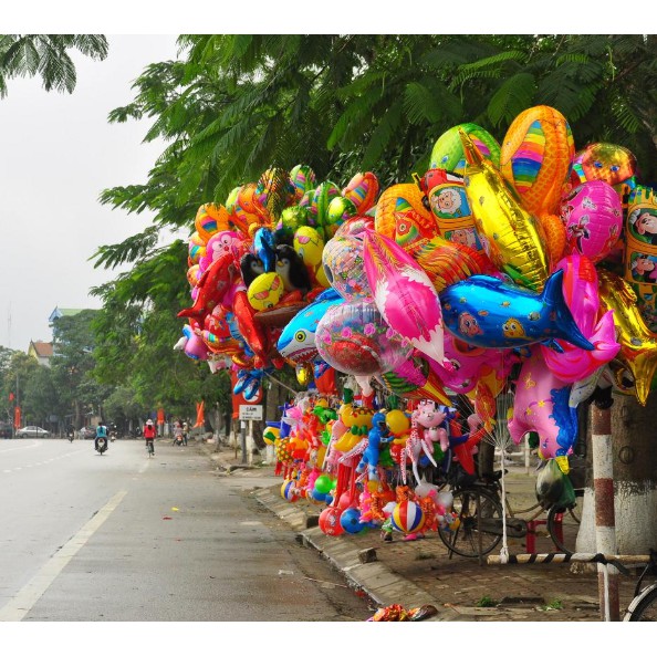 Đồ chơi con giống bơm hơi cho bé