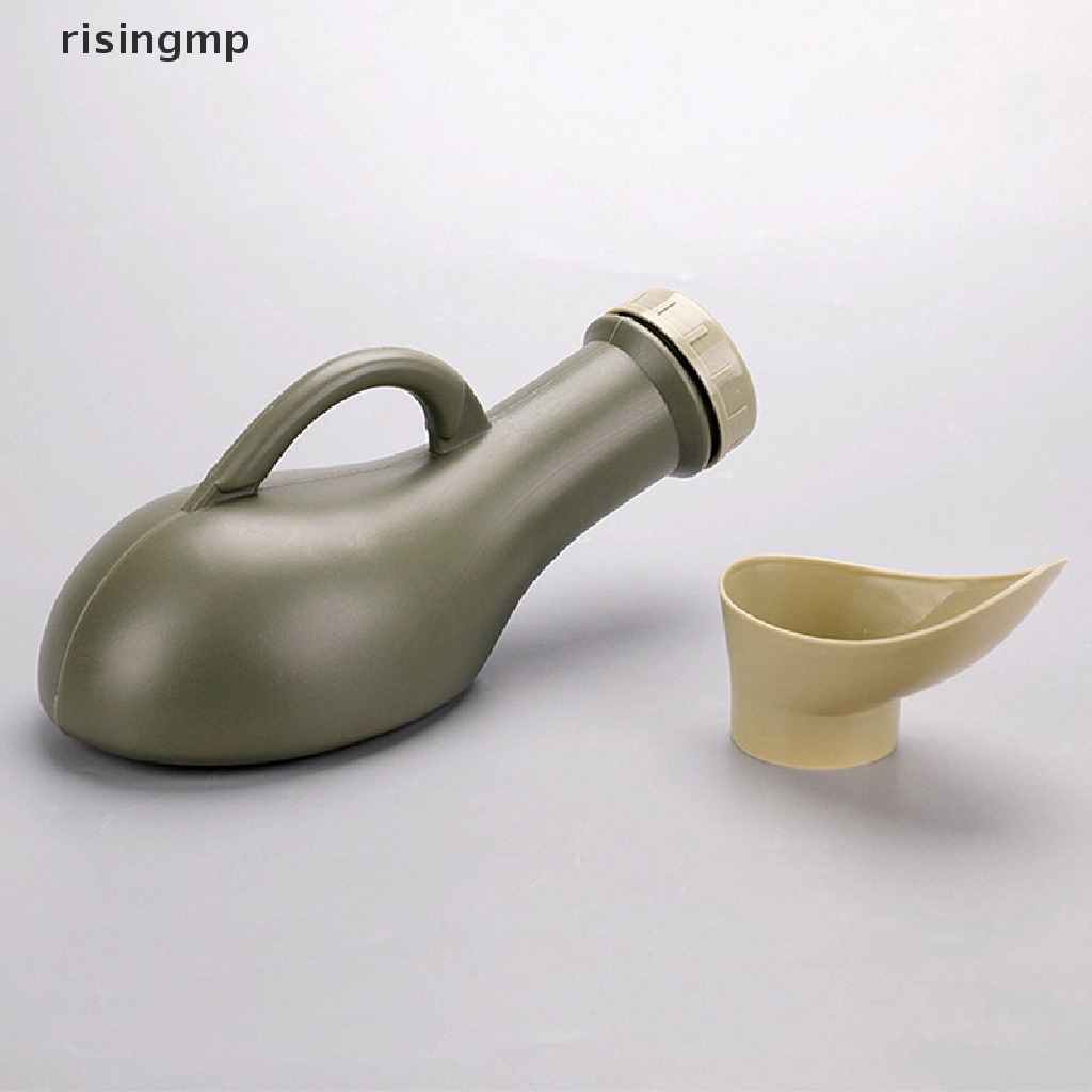 Bình Đi Vệ Sinh Cầm Tay Unisex Dành Cho Nam Và Nữ Đi Du Lịch Cắm Trại Mới ♨Trên đó