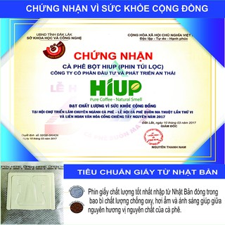 Cà Phê Phin Giấy Classic - Hiup Coffee