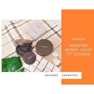 Phấn Nước Kiềm Dầu, Che Phủ Cao Innisfree Skinny Coverfit Cushion SPF34/PA++