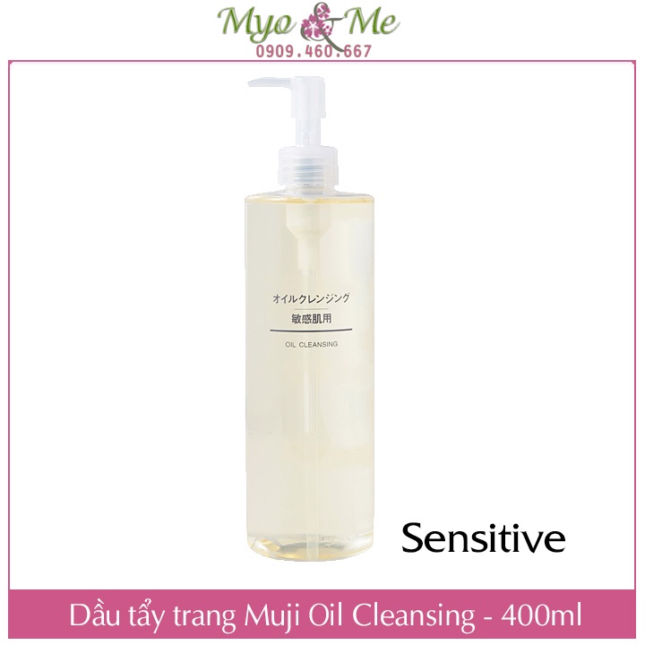 Dầu tẩy trang Muji Oil Cleansing Nhật Bản size lớn 400ml