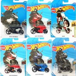 Đồ chơi mô hình xe mô tô thể thao Ducati bằng hợp kim cho trẻ em HOT WHEELS ZUKz