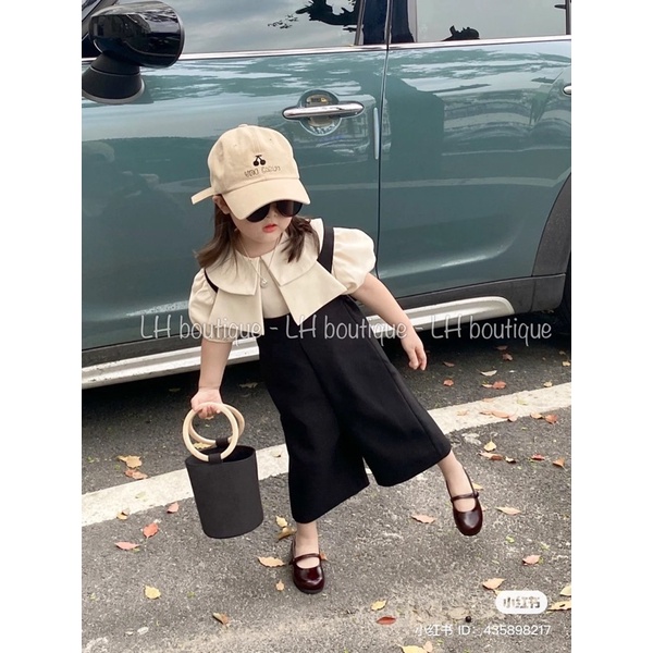 Set yếm kiểu mới cho bé gái (8-18kg)
