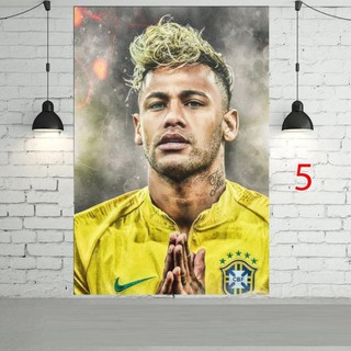 decal dán tường neymar