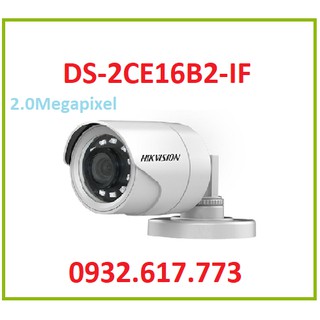 Camera hồng ngoại 2.0 Megapixel HIKVISION DS-2CE16B2-IF (Vỏ sắt)