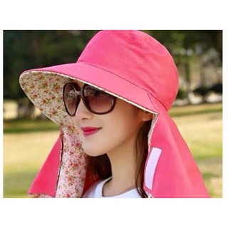 Mũ khẩu trang chống nắng 2 mặt ngăn tia uv làm đen da