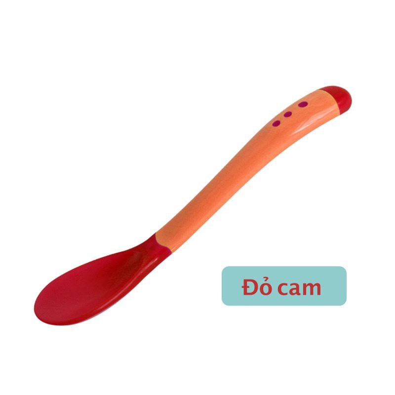Thìa Báo Nóng Silicon KIDWOW Cảm Biến Nhiệt Độ Cho Bé Tập Ăn Dặm