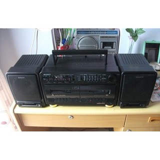 Casset Radio lớn SONY 710 của Nhật 2 hộc băng có line-in gắn được điện thoại