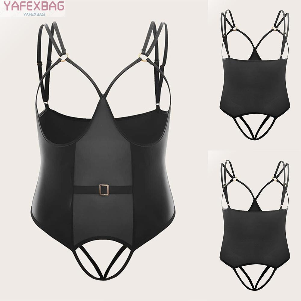 Women Wet Sexy Bodysuit Ladies Harness Lingerie Crotchless Underwear Sleepwear In Stock