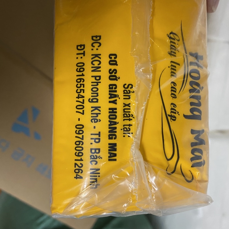 Giấy ăn rút Hoàng Mai 2 lớp 300 tờ/gói (Combo 5 gói)