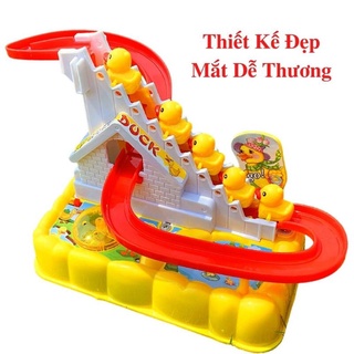 đồ chơi vịt leo cầu thang , Chó leo cầu thang . có nhạc vui nhộn , đồ chơi cho bé vui nhộn