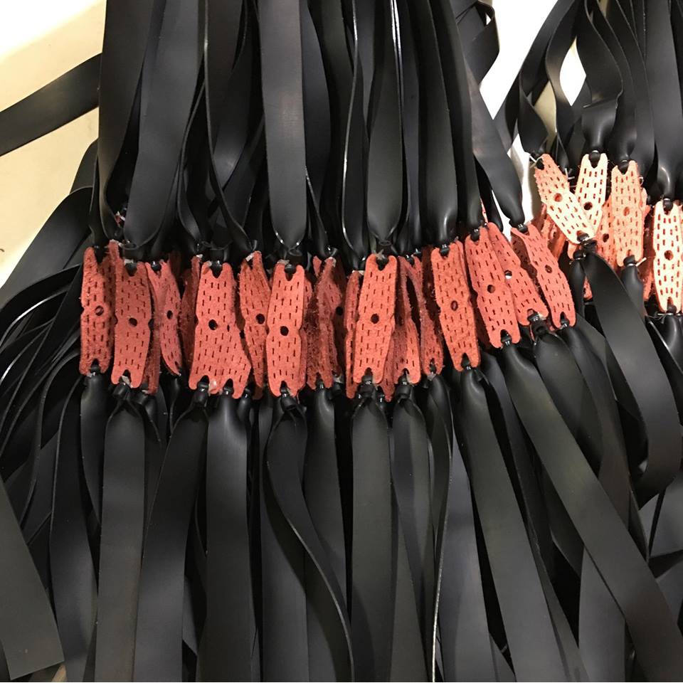 Com bo 5 dây ná cao su dẹt Đen