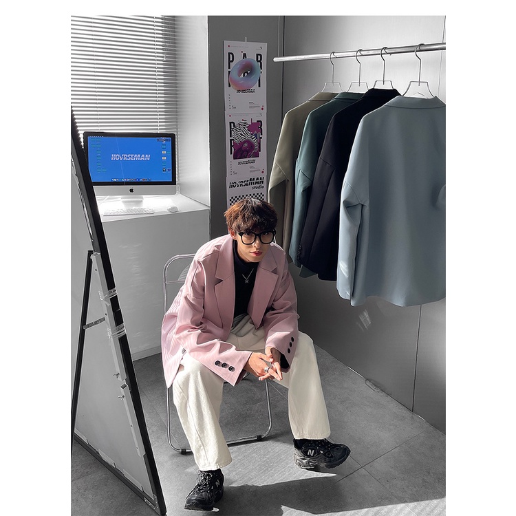 Áo Blazer nam Mavota áo khoác vest unisex form rộng phong cách Hàn Quốc AB005