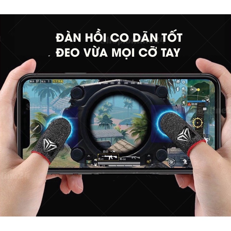 Bao tay chơi game Pubg, Liên quân siêu nhạy giá rẻ cao cấp. Găng tay chơi game chống mồ hôi- Goteca