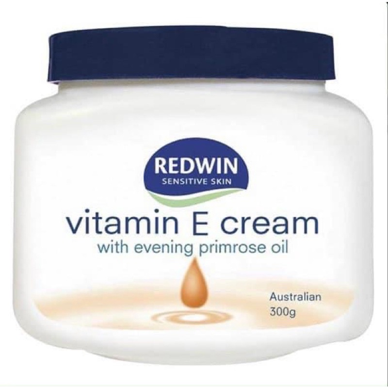 Kem dưỡng da mềm mịn Redwin Vitamin E Cream (tinh dầu hoa anh thảo và vitamin E nguyên chất)
