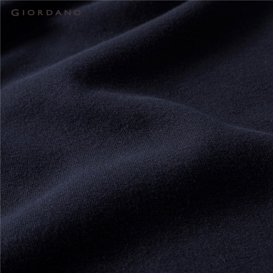 [ Mã 12FASHIONSALE1 giảm 10K đơn 50K ] Áo GIORDANO 01011781 cổ polo dài tay vải nhám dày cho nam | BigBuy360 - bigbuy360.vn