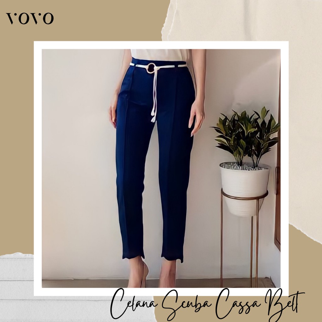 Quần Bơi Baggy Có Đai Thắt Lưng Cao Cấp Cho Nữ