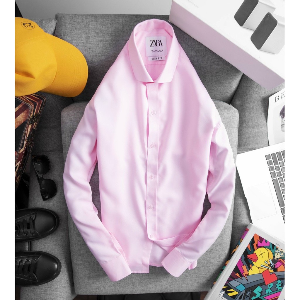 Áo sơ mi nam tay dài body Hàn Quốc | BigBuy360 - bigbuy360.vn