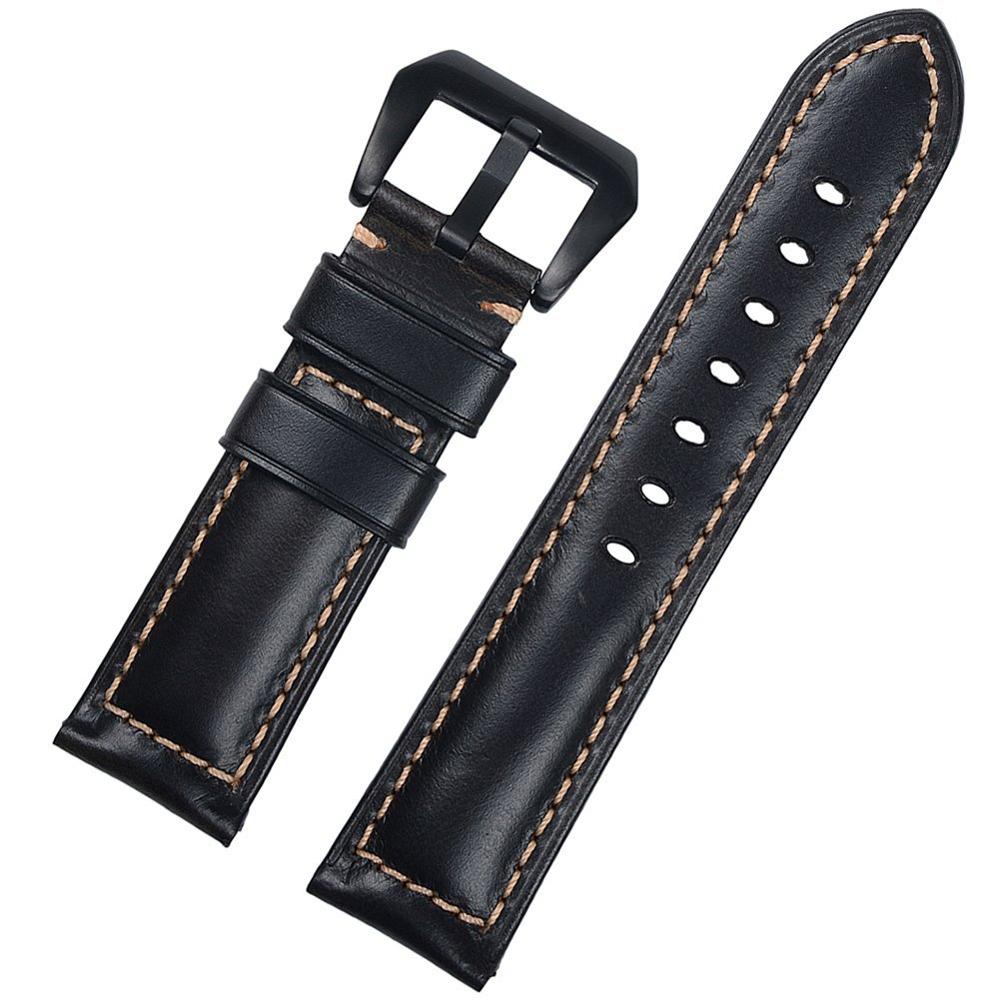 YIFILM Dây Đeo Bằng Da Thật 20Mm 22Mm Cho Đồng Hồ Thông Minh Amazfit Huawei Samsung Galaxy Watch Gear S3 Active2 46Mm 42mm