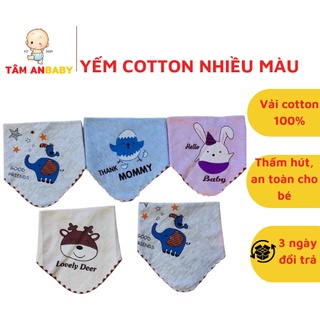 Combo 5 Yếm Cotton, Loại Màu ( Sỉ, Lẻ)