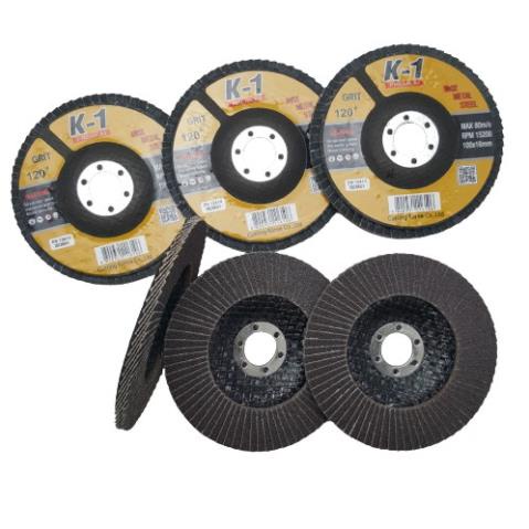 10 viên Đá nhám xếp 120# | Đĩa ráp xếp | Bánh nhám xếp K1 D100 120#