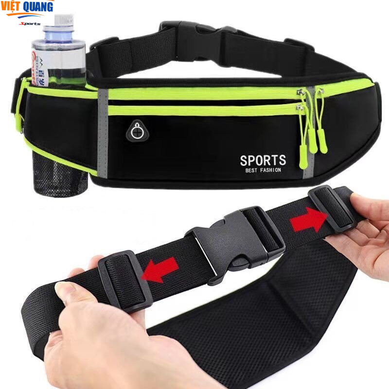 Đai chạy bộ, túi đeo hông chạy bộ đựng điện thoại chống nước SPORTS