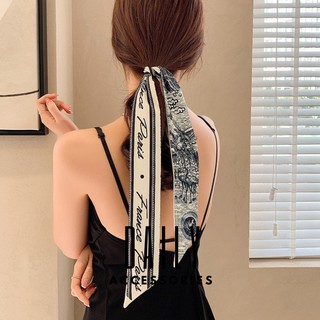 Khăn lụa buộc tóc - Dây lụa buộc tóc Hottrend Hàn Quốc Daily Accessories